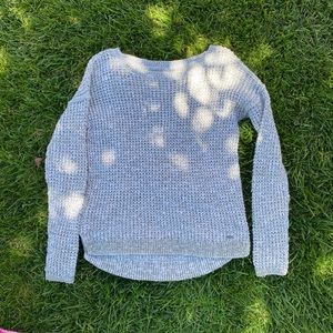 grey hollister sweater